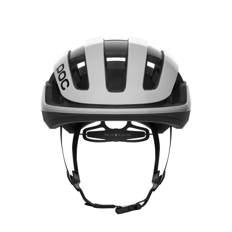 Casque Route POC OMNE LITE Blanc/Noir Matt