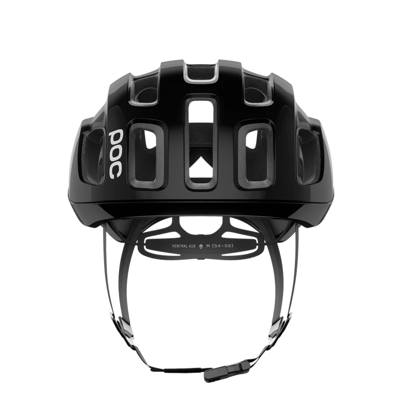 Casque Route POC VENTRAL AIR MIPS Logo Noir/Blanc Matt