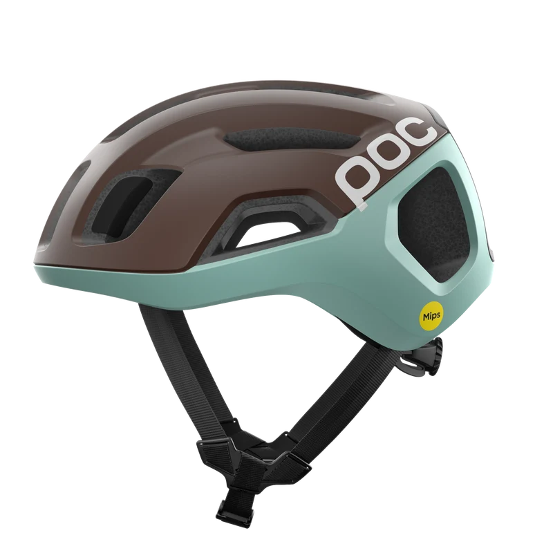Casque Route POC VENTRAL AIR MIPS Marron/Bleu Matt