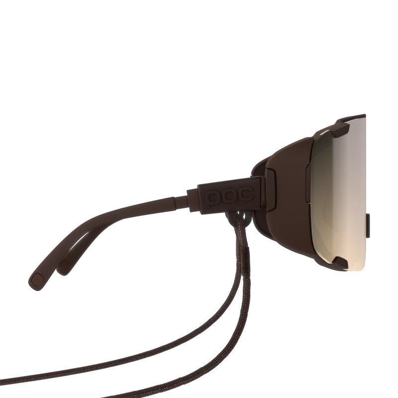Lunettes POC DEVOUR ULTRA + Bronze Verre Clarity Trail Partly Sunny Silver