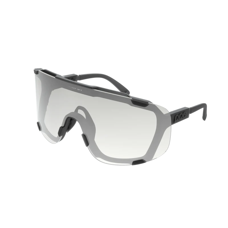 Lunettes POC DEVOUR Noir Translucide Verre Clarity Photochromique Grey