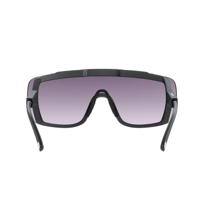 Lunettes POC DEVOUR MID + Noir Verre Clarity Road Sunny Silver