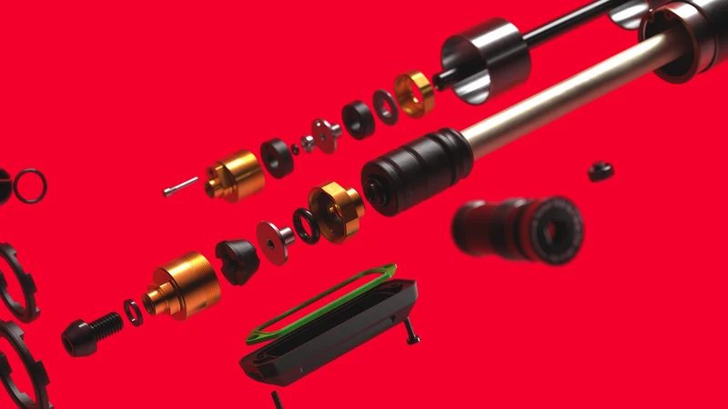 Fourche ROCKSHOX BOXXER ULTIMATE CHARGER 3.2 RC2 29" Axe 20x110mm Boost Rouge