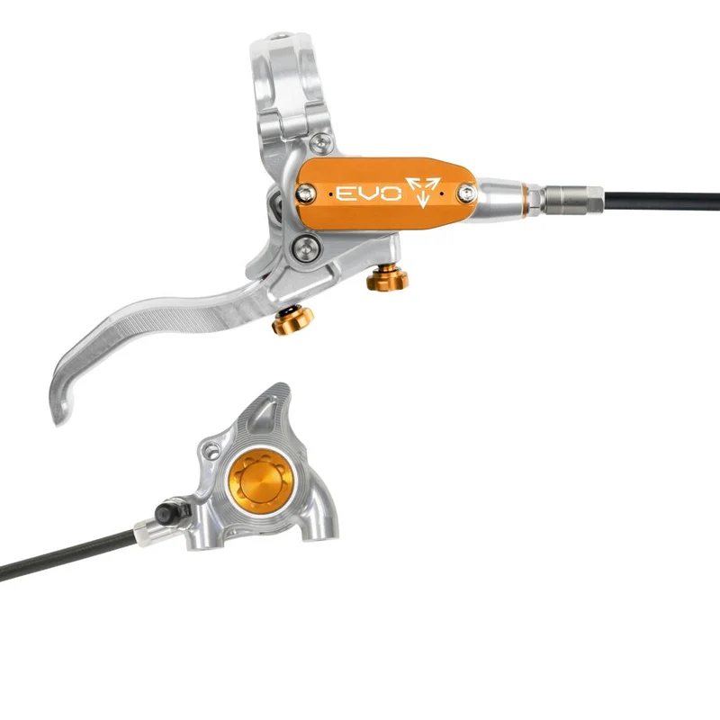 Frein Arrière HOPE TECH 4 EVO X2 FM Argent/Orange