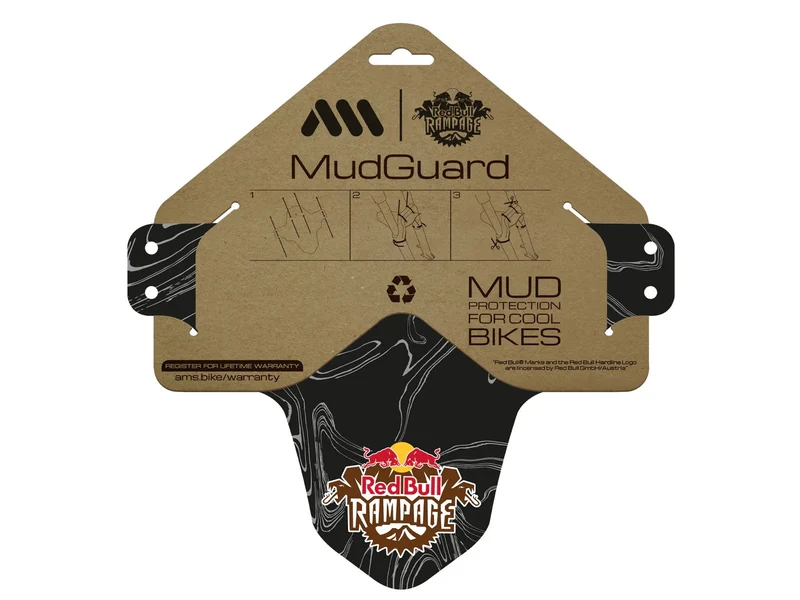 Garde-Boue ALL MOUNTAIN STYLE Red Bull Rampage Ridgeline Blanc
