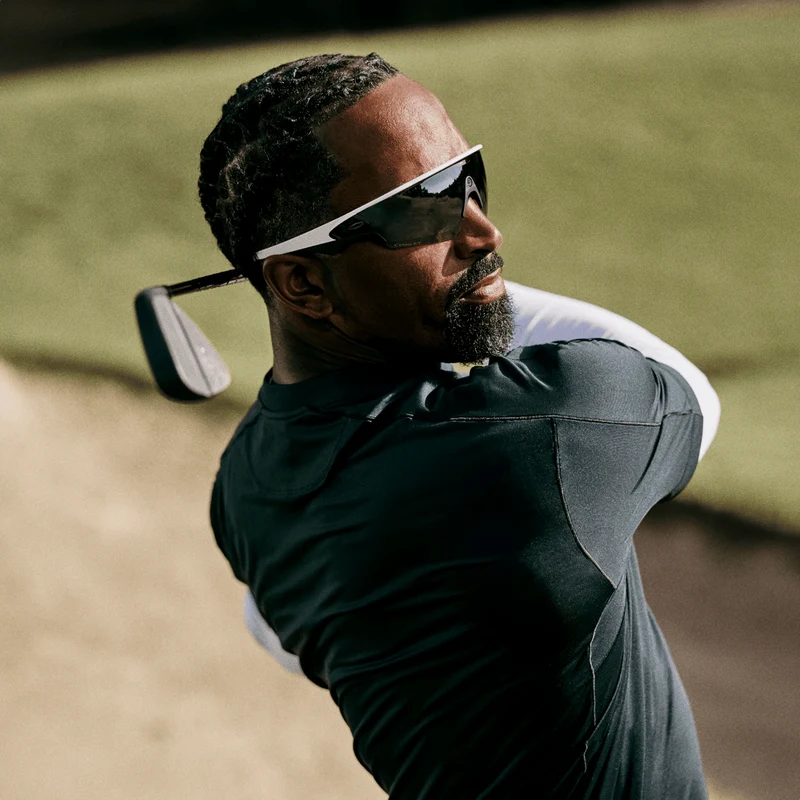 Lunettes OAKLEY VANGUARD META Noir/Blanc Verre Prizm Black