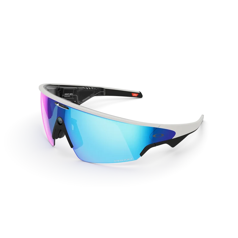 Lunettes OAKLEY VANGUARD META Noir/Blanc Verre Prizm Sapphire