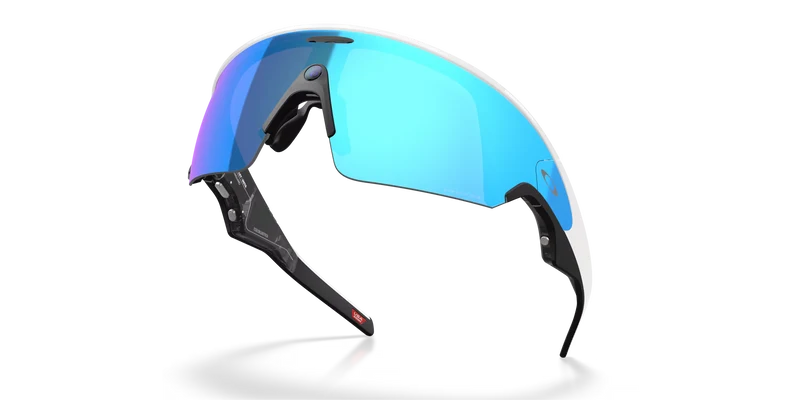 Lunettes OAKLEY VANGUARD META Noir/Blanc Verre Prizm Sapphire