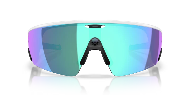 Lunettes OAKLEY VANGUARD META Noir/Blanc Verre Prizm Sapphire