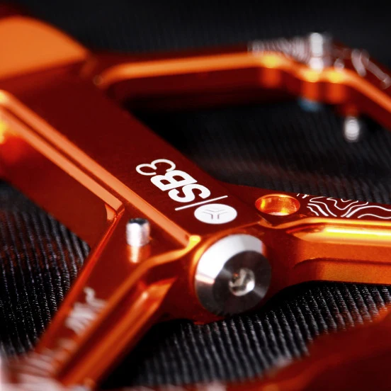 Pédales Plates SB3 SPECTRUM Orange