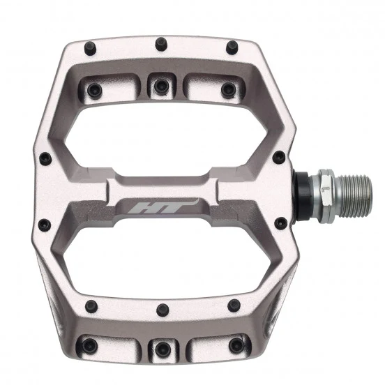 Pédales Plates HT COMPONENTS SPIDER AF03 Gris