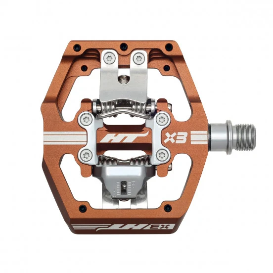 Pédales HT COMPONENTS X3 Bronze