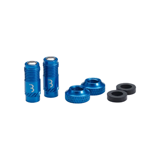Embouts de Valves BBB CORE CAP Bleu (x2)
