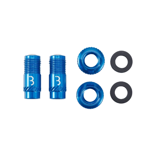 Embouts de Valves BBB CORE CAP Bleu (x2)