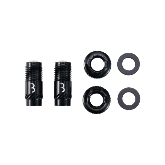 Embouts de Valves BBB CORE CAP Noir (x2)