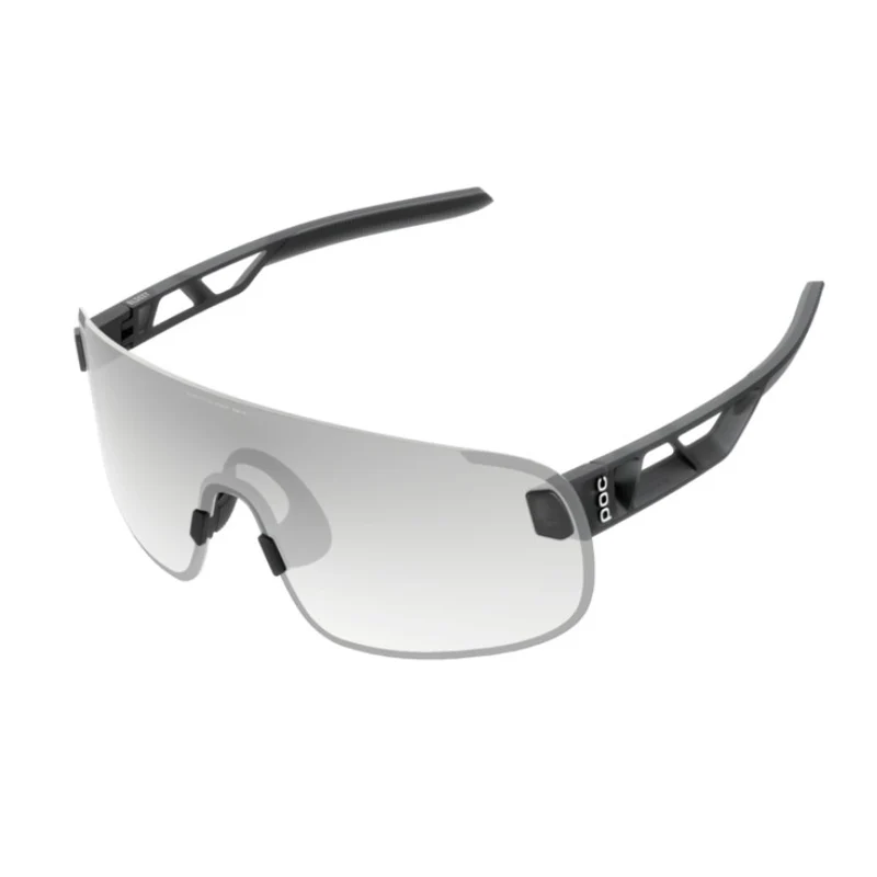 Lunettes POC ELICIT Translucide Black Verre Clarity Photochromique Grey