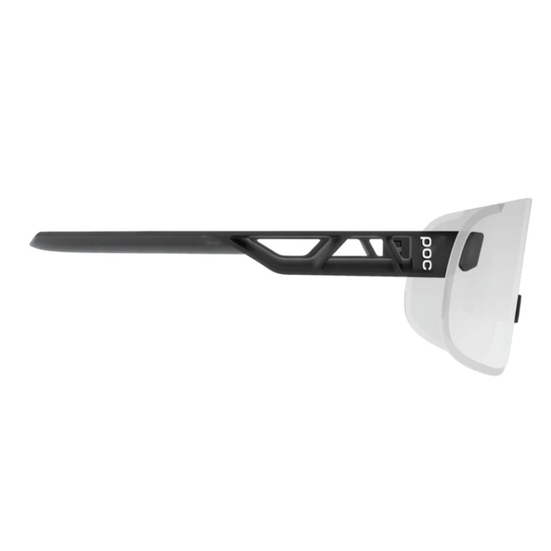 Lunettes POC ELICIT Translucide Black Verre Clarity Photochromique Grey