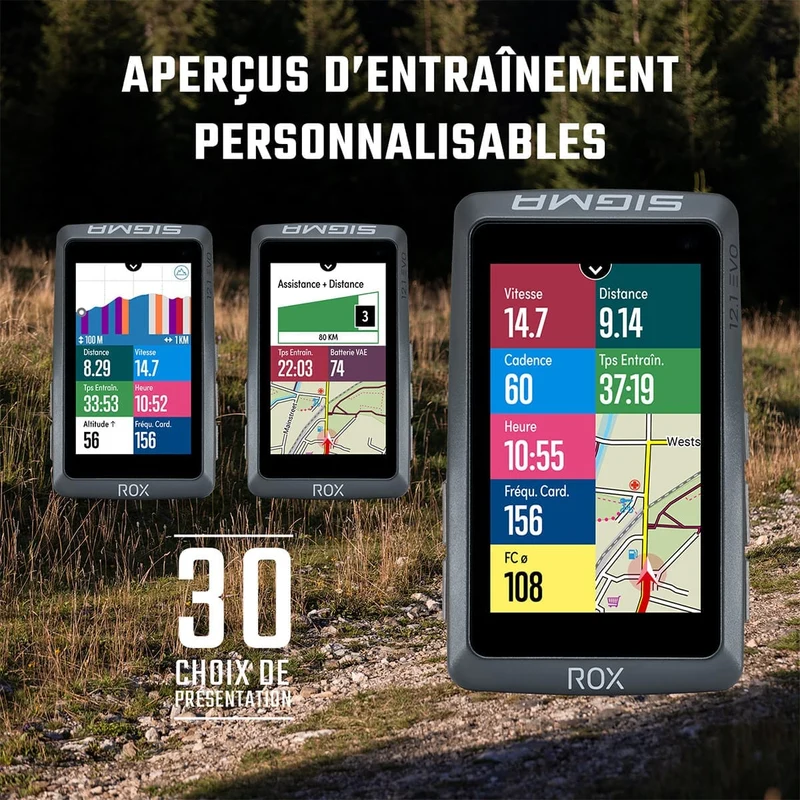 GPS SIGMA ROX 12.1 EVO Basic Noir