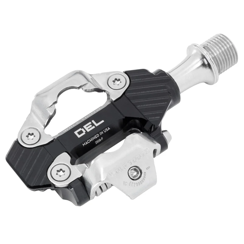 Pédales WOLF TOOTH DEL GRAVEL RACE Clipless Noir
