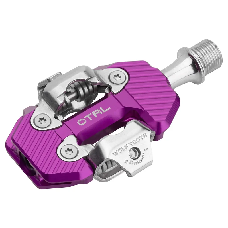 Pédales WOLF TOOTH CTRL TRAIL Clipless Violet