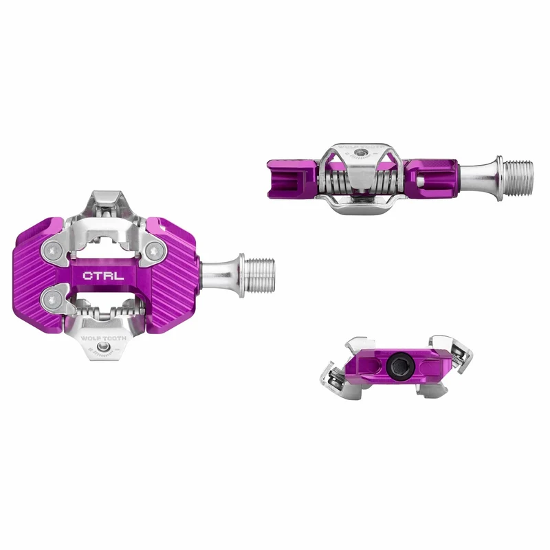 Pédales WOLF TOOTH CTRL TRAIL Clipless Violet