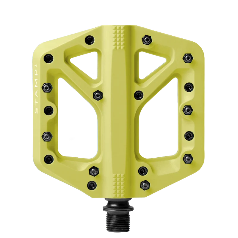 Pédales Plates CRANKBROTHERS STAMP 1 Small Jaune