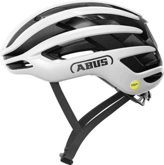 Casque Route ABUS AIRBREAKER 2.0 MIPS Shiny Blanc