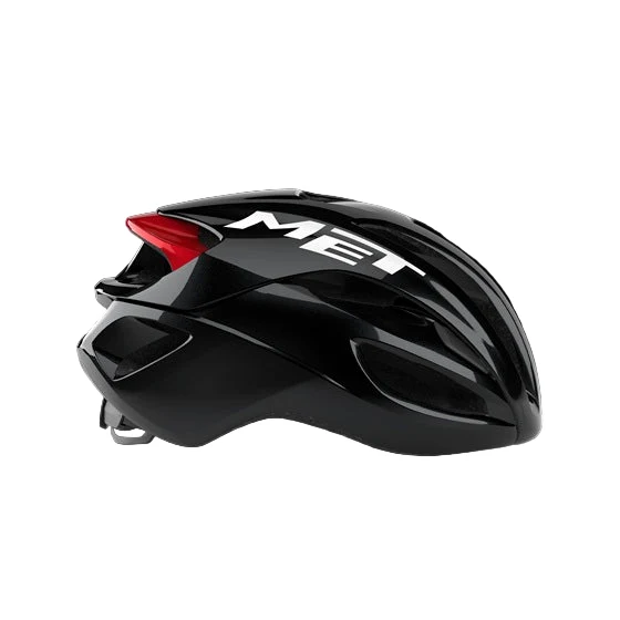 Casque Route MET RIVALE MIPS Noir/Rouge