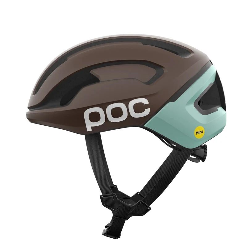 Casque Route POC OMNE AIR MIPS Logo Bronze/Bleu