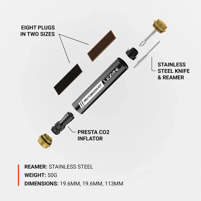 Kit de Réparation LEZYNE PRO TUBELESS