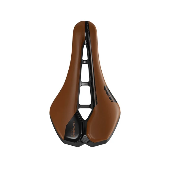 Selle PRO STEALTH PERFORMANCE CURVED 152mm Rails Acier Marron