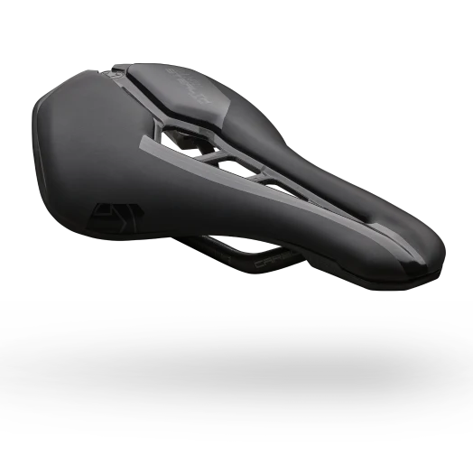 Selle PRO STEALTH TEAM CURVED 142mm Rails Carbone Noir