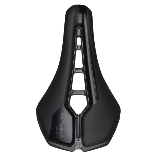 Selle PRO STEALTH TEAM CURVED 142mm Rails Carbone Noir