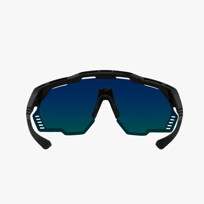 Lunettes SCICON AEROSHADE KUNKEN Noir Multimirror Bleu