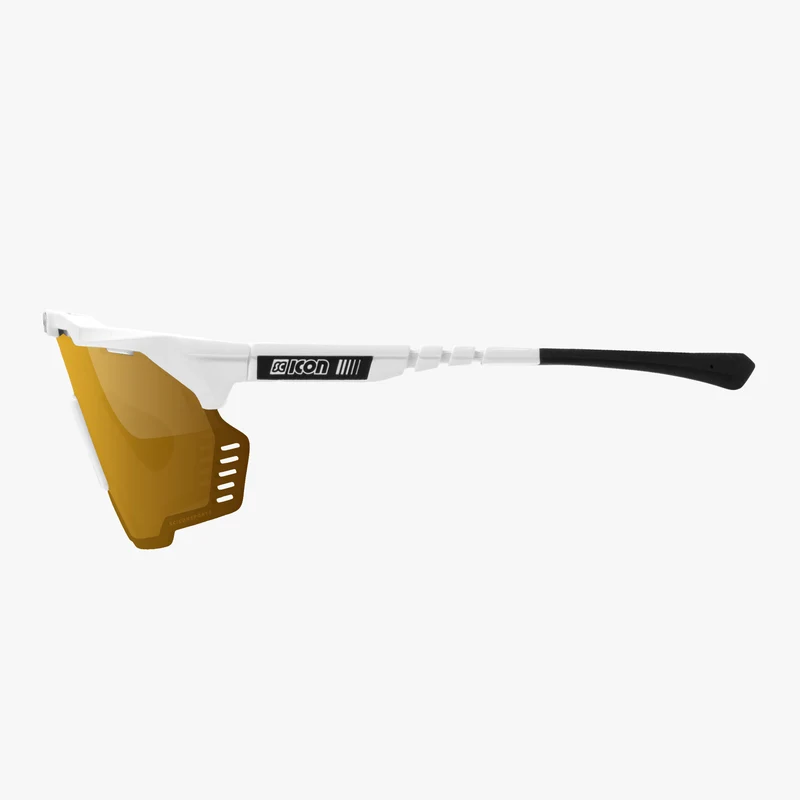 Lunettes SCICON AEROSHADE KUNKEN Blanc Multimirror Bronze