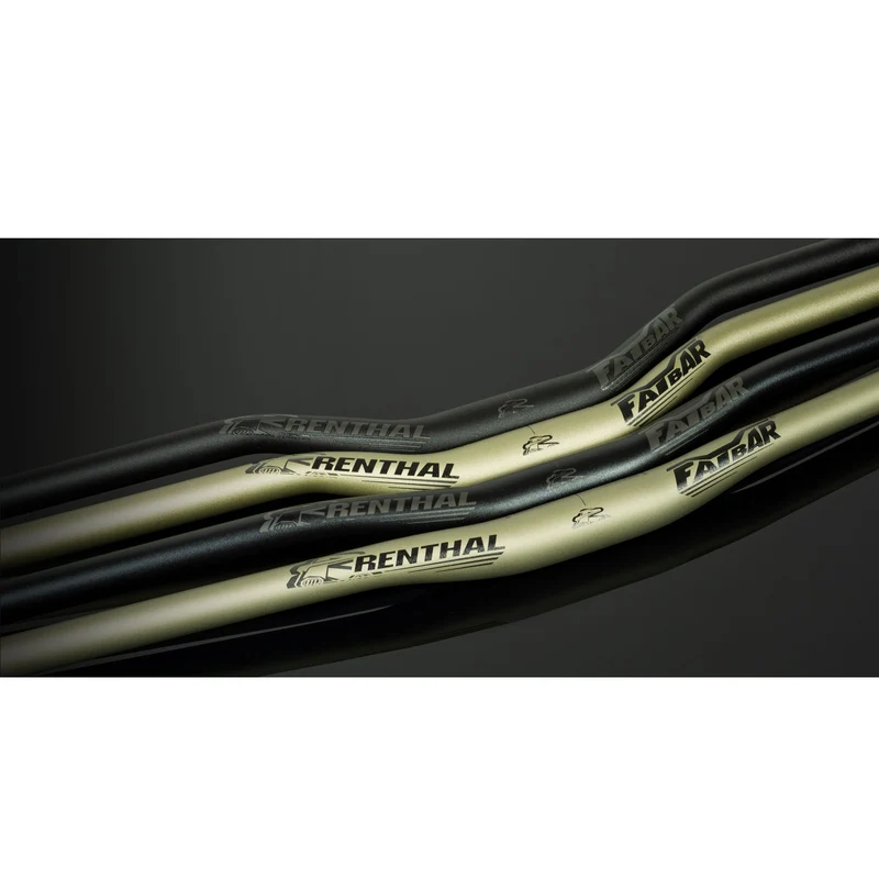 Cintre RENTHAL V3 FATBAR Rise 10mm 800mm Or