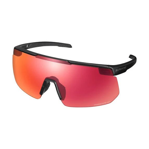 Lunettes SHIMANO S-PHYRE CE-SPHR2 Noir Matt Verre Ridescape Road