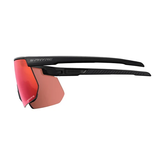 Lunettes SHIMANO S-PHYRE CE-SPHR2 Noir Matt Verre Ridescape Road