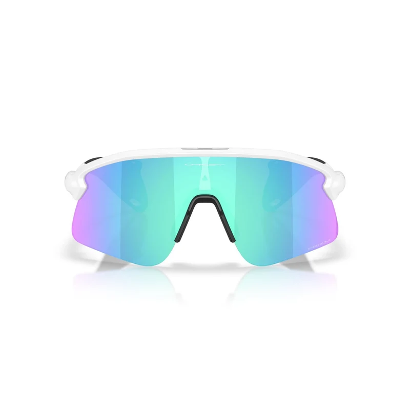 Lunettes OAKLEY STUNT DEVIL S Blanc Matt Prizm Sapphire