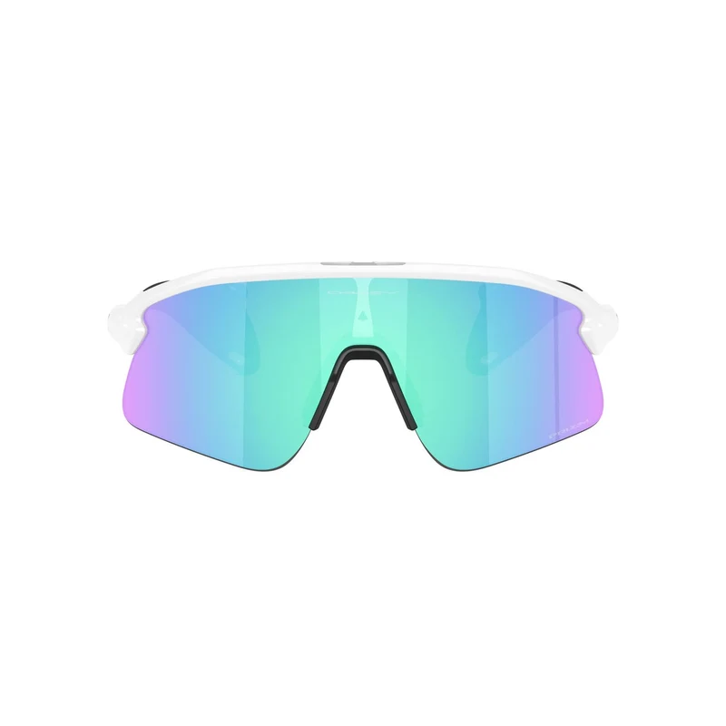 Lunettes OAKLEY STUNT DEVIL Blanc Matt Prizm Sapphire