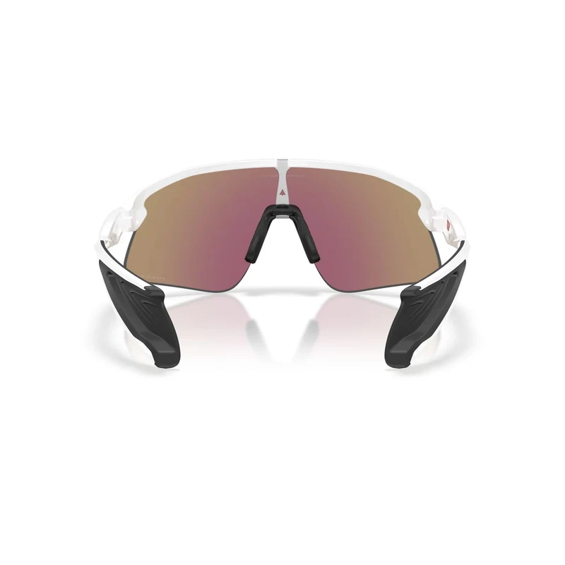 Lunettes OAKLEY STUNT DEVIL Blanc Matt Prizm Sapphire