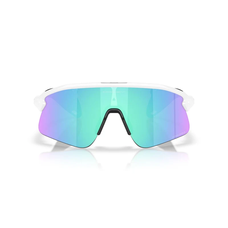 Lunettes OAKLEY STUNT DEVIL Blanc Matt Prizm Sapphire