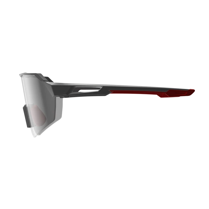 Lunettes LEATT RIDEVIZ LITE LARGE Satin Gris Verre Iriz Argent