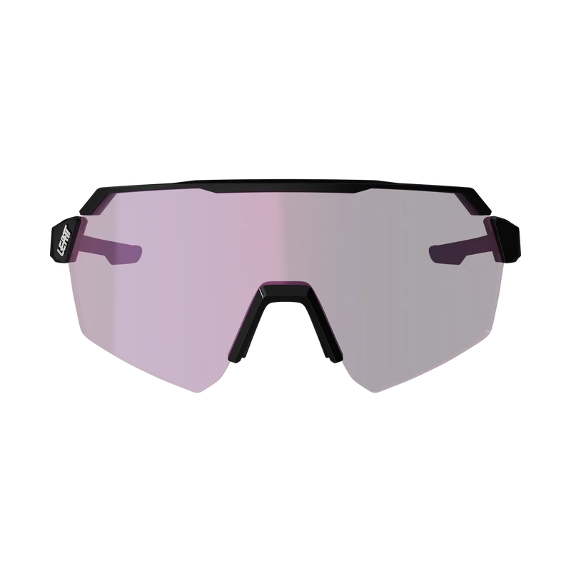 Lunettes LEATT RIDEVIZ LITE LARGE Satin Noir Verre Iriz Crystal Violet