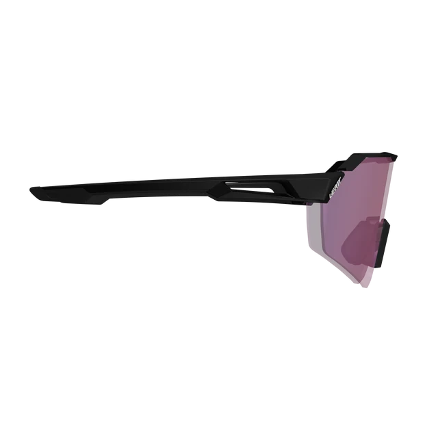 Lunettes LEATT RIDEVIZ LITE LARGE Satin Noir Verre Iriz Crystal Violet