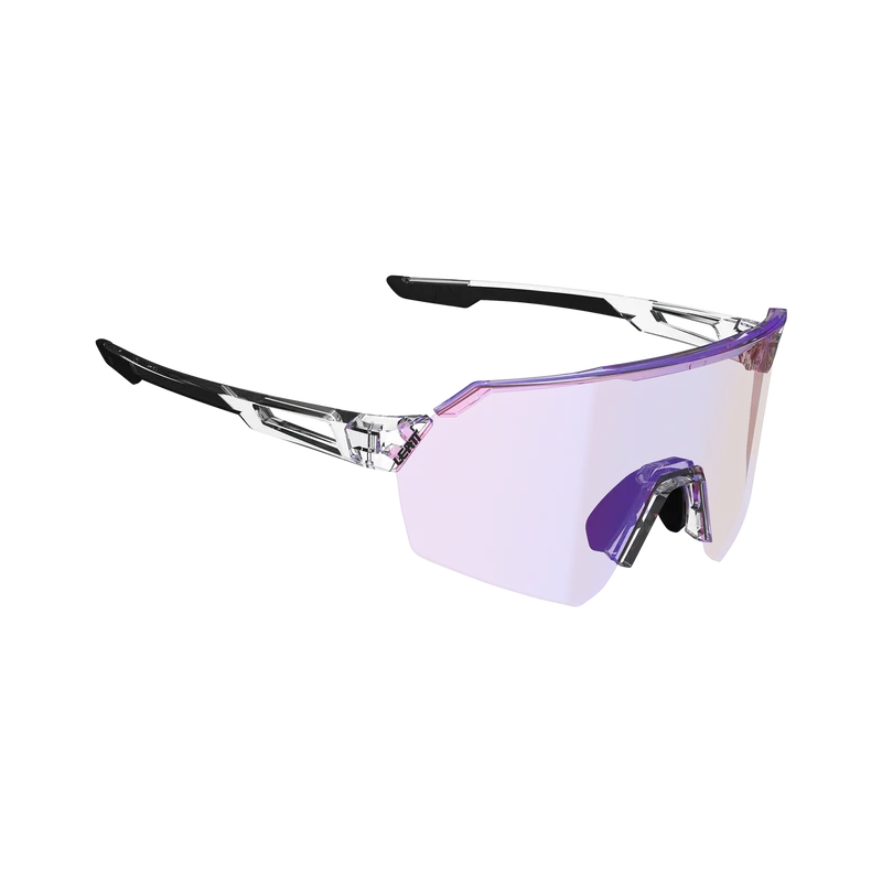 Lunettes LEATT RIDEVIZ LITE SMALL Transparent Verre Iriz Crystal Fuschia