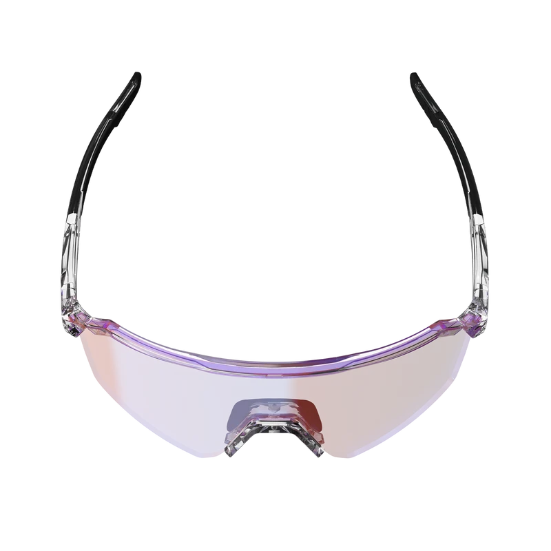 Lunettes LEATT RIDEVIZ LITE SMALL Transparent Verre Iriz Crystal Fuschia