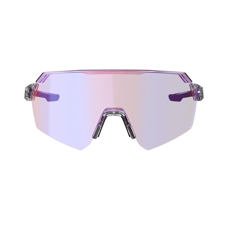 Lunettes LEATT RIDEVIZ LITE LARGE Transparent Verre Iriz Crystal Fuschia