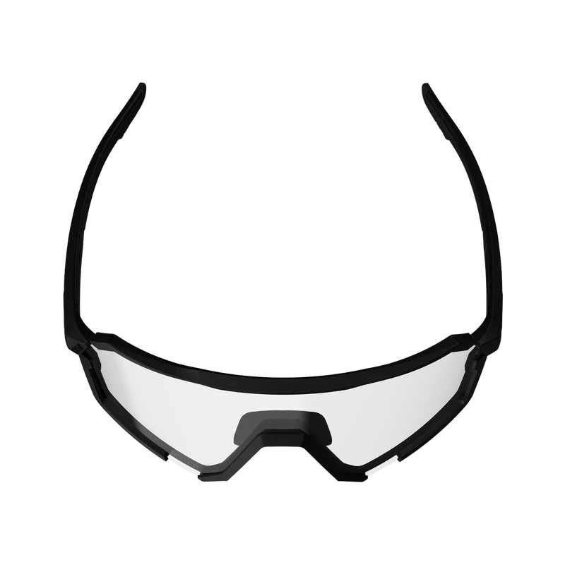 Lunettes LEATT RIDEVIZ PRO SMALL Noir Verre Iriz Argent