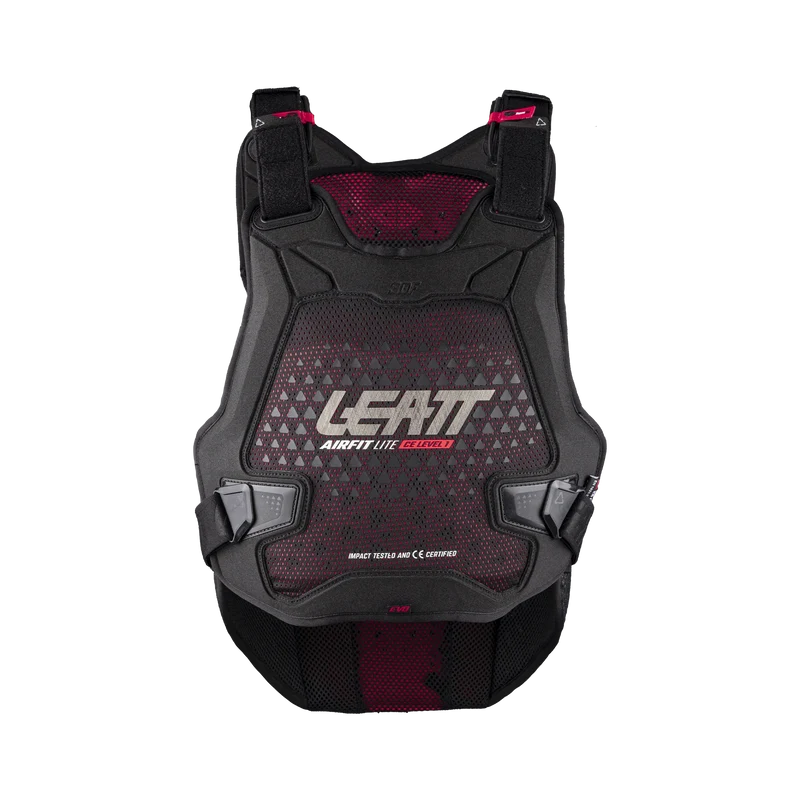 Plastron de Protection LEATT 3DF AIRFIT LITE EVO Noir